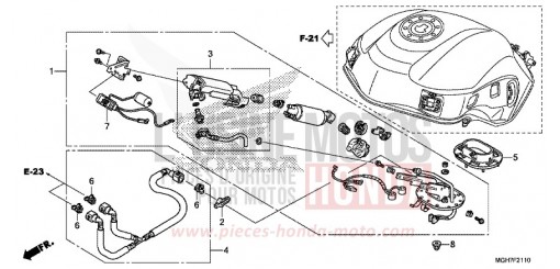 FUEL PUMP VFR1200XF de 2015